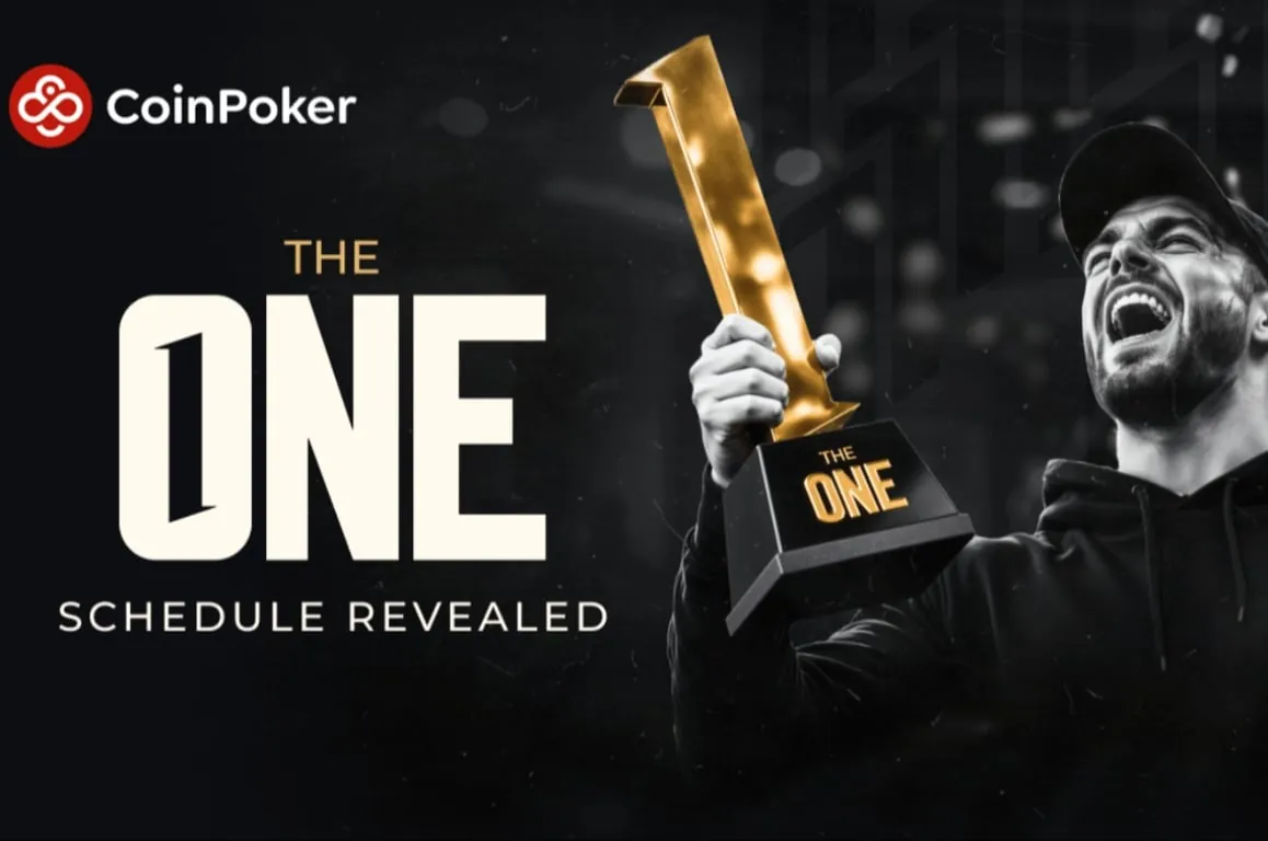 CoinPoker The One: 5 mln USD gwarancji i 1 mln USD dla zwycięzcy